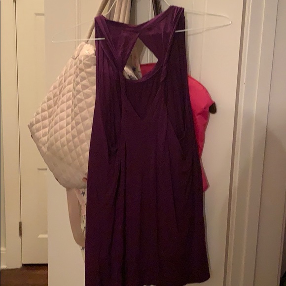 TCU purple impeccable pig tank top - Picture 2 of 2